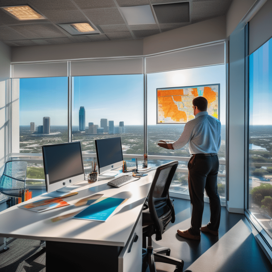 SEO experts at a Florida SEO company building